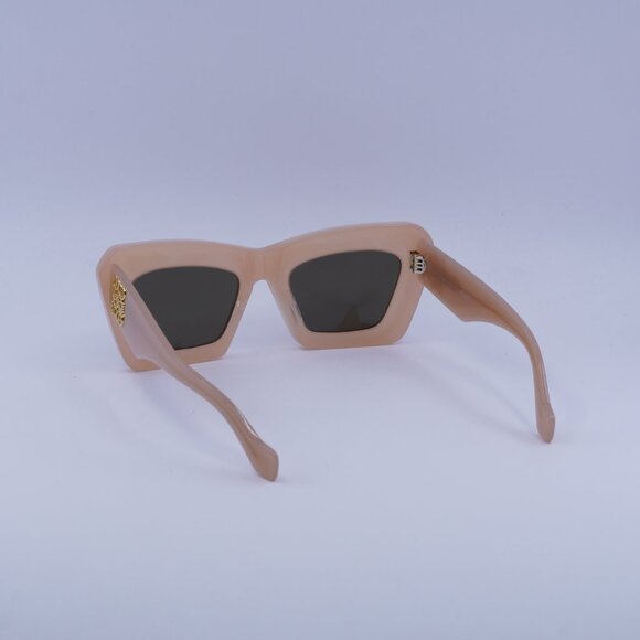 Loewe LW40145I 72E Sunglasses Shiny Pink Cat Eye Frame, Brown Lenses - Picture 6 of 10